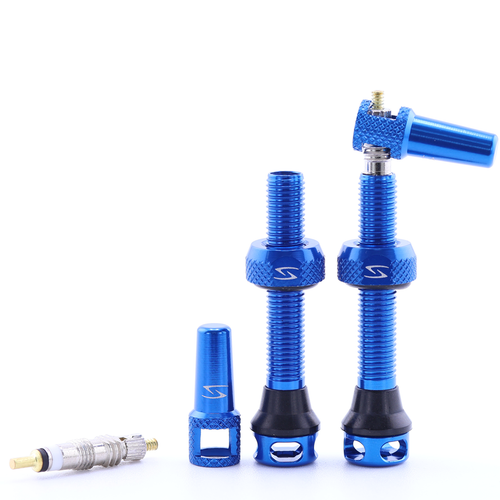 (PV-44/60) High-Flow Tubeless Presta Valve Set - 44mm - 60mm