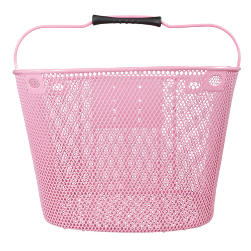 (BSK-F3) Metal Front Basket W/Mesh Bag