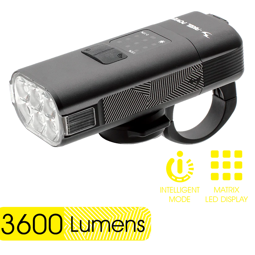 (85106) RIGEL POWER BLACK 3600LM HEADLIGHT