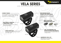 MOON 350-VELA 350LM HEADLIGHT