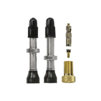 (SEAL-VALVE) 2 Tubeless Presta Valves (32mm, 44mm, 60mm) Colors Available
