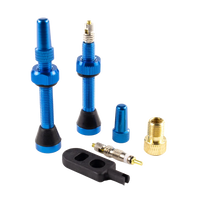 (SEAL-VALVE) 2 Tubeless Presta Valves (32mm, 44mm, 60mm) Colors Available