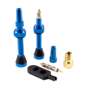 (SEAL-VALVE) 2 Tubeless Presta Valves (32mm, 44mm, 60mm) Colors Available