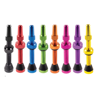 (SEAL-VALVE) 2 Tubeless Presta Valves (32mm, 44mm, 60mm) Colors Available