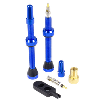 (SEAL-VALVE) 2 Tubeless Presta Valves (32mm, 44mm, 60mm) Colors Available