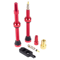 (SEAL-VALVE) 2 Tubeless Presta Valves (32mm, 44mm, 60mm) Colors Available
