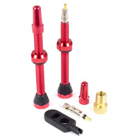 (SEAL-VALVE) 2 Tubeless Presta Valves (32mm, 44mm, 60mm) Colors Available
