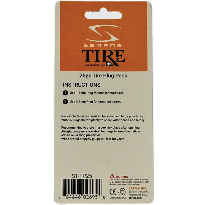 (ST-TP25) 25 TIRE PLUGS