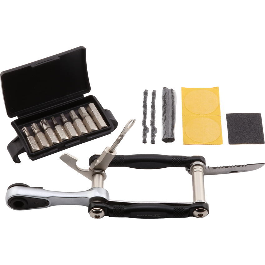 (ST-TR16) 16 Function Tubeless Repair Tool w/Ratchet Wrench Set (COMING SOON)