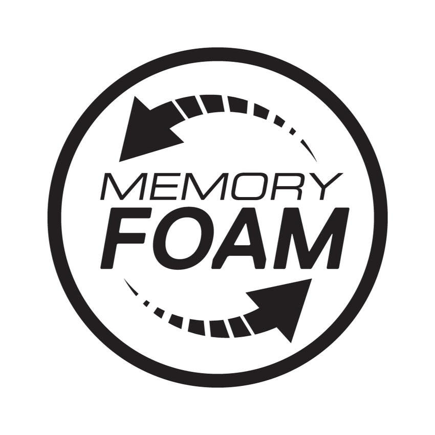 (TBM-40L) Tailbones® Memory Foam Lycra Dual Density Saddle