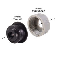 (TVALVE-CAP) Air Force Floor Pump Valve Cap