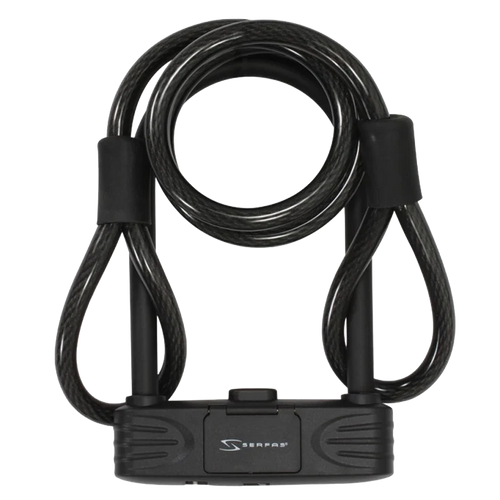 (ULC-165C) Combination U-Lock w/ Cable