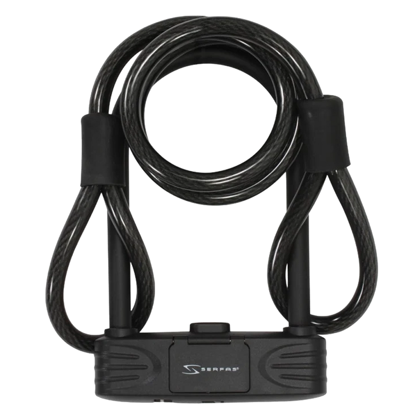 (ULC-165C) Combination U-Lock w/ Cable