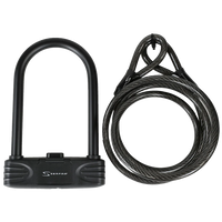 (ULC-165C) Combination U-Lock w/ Cable