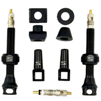 (PV-44/60) HIGH-FLOW TUBELESS PRESTA VALVE SET - 44MM - 60MM