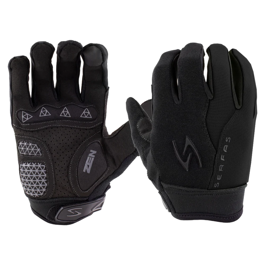 (ZLM-BK-5.1) Unisex Full Finger Zen Black X-LARGE