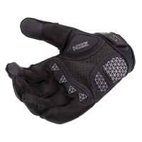 (ZLM-BK-5.1) Unisex Full Finger Zen Black X-LARGE