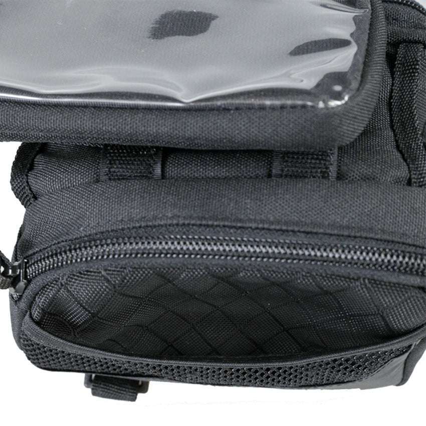 (LT-STM5BK) Stem Dual Phone Bag - Zipper