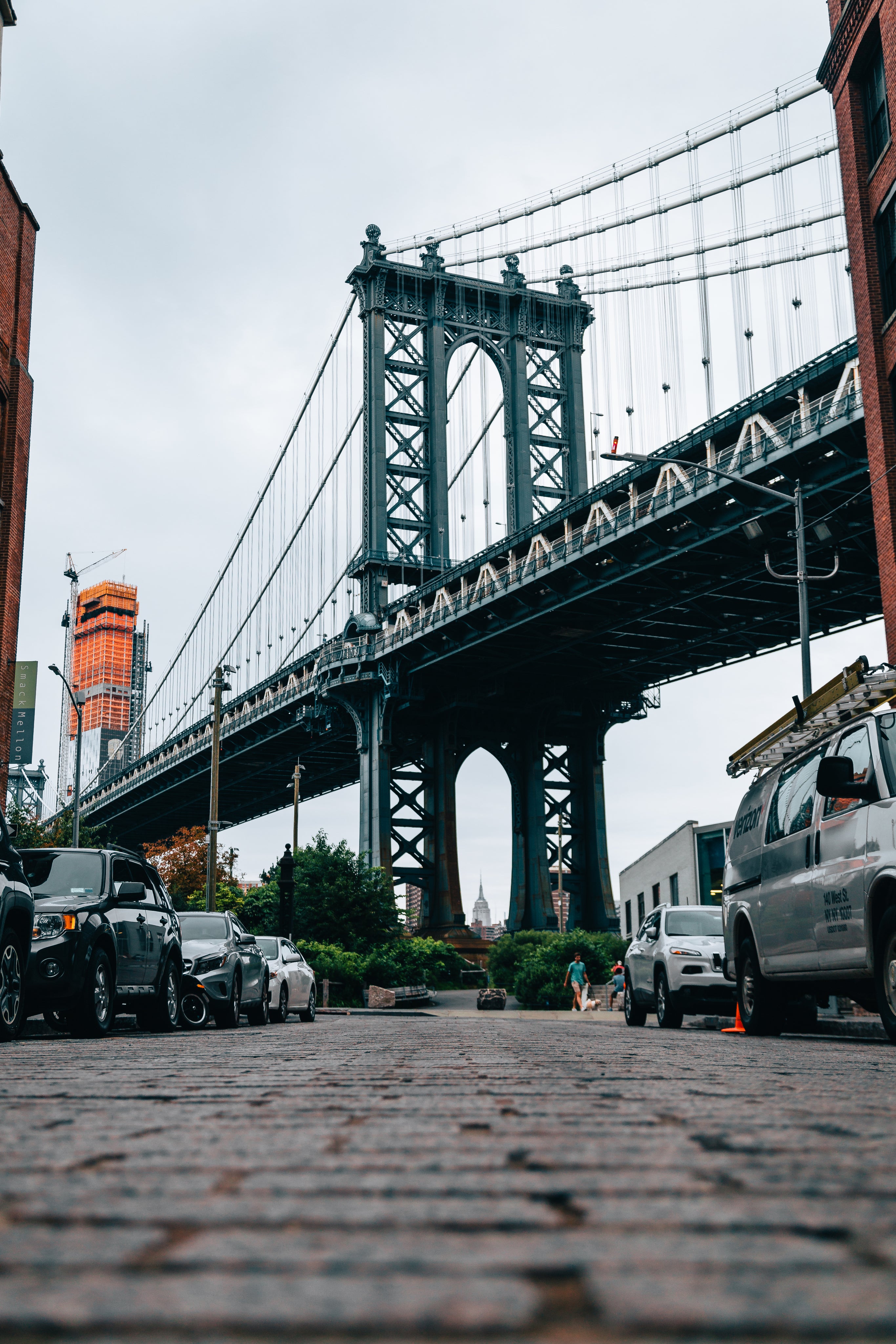 brick-street-under-urban-bridge