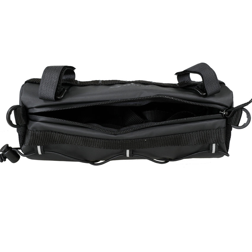 (LT-BB2BK) Handlebar Barrel Bag Waterproof Medium BLK